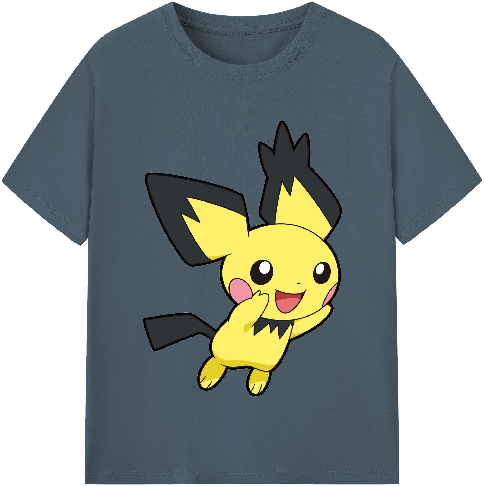 ポケットモンスター Pokémon 綿100％半袖Tシャツ（フロントプリント）